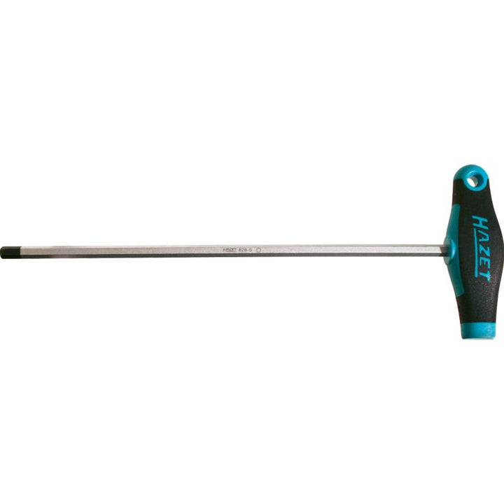 Hazet 828-2 Screwdriver with T-Handle, Hex, 2mm