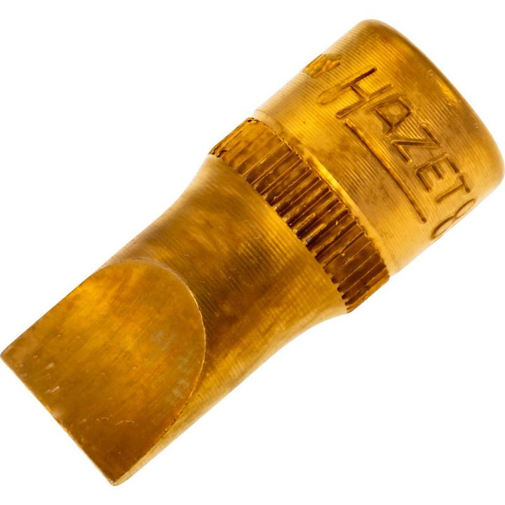 Hazet 8503-1.6X10 Screwdriver Socket, 6.3mm (1/4") Square Drive, 1.6x10mm Slotted