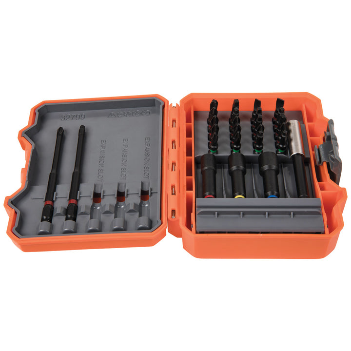 Klein Tools 32799 Pro Impact Power Bit Set, 26 Pieces
