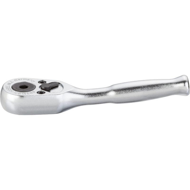 Hazet 863MBIT Solid Steel Reversible Ratchet for Bits, 6.3 mm (1/4") Hex