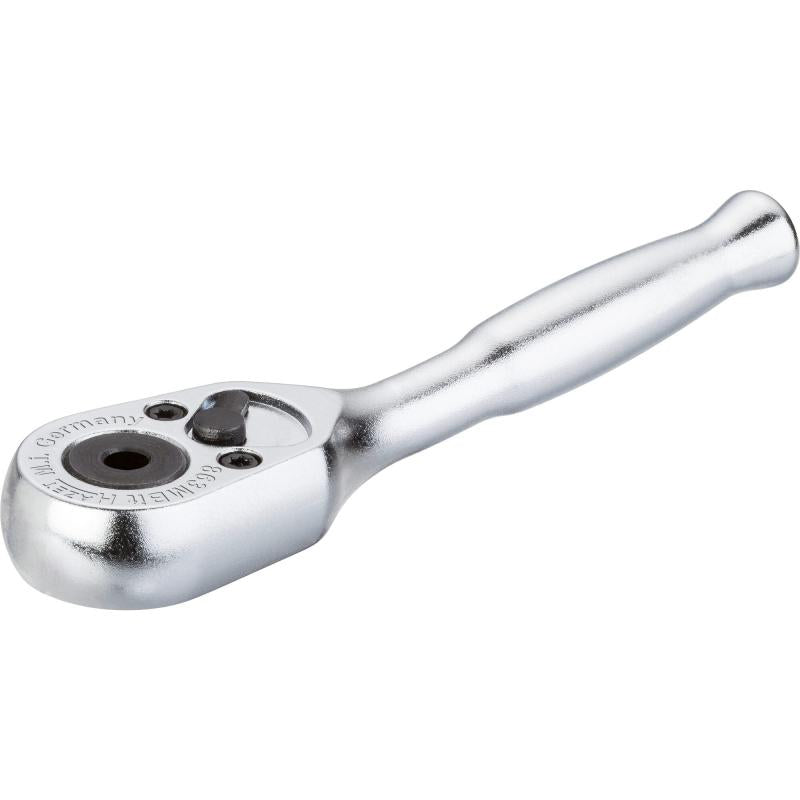 Hazet 863MBIT Solid Steel Reversible Ratchet for Bits, 6.3 mm (1/4") Hex