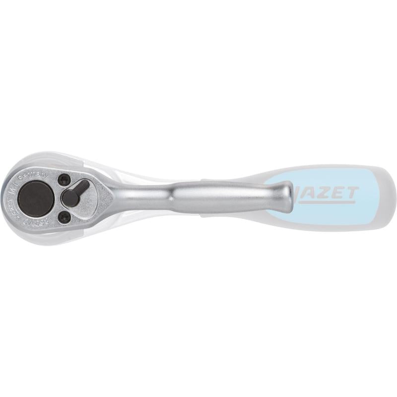 Hazet 863MBIT Solid Steel Reversible Ratchet for Bits, 6.3 mm (1/4") Hex