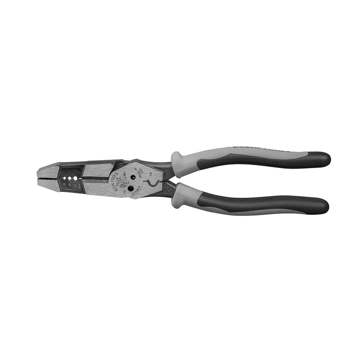 Klein Tools J215-8CR Pliers, Hybrid Multi Purpose Tool with Crimper, Bolt Shearing Holes and Stripper
