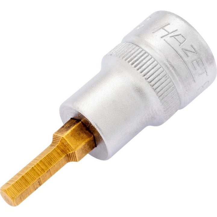 Hazet 8801K-4 Screwdriver Socket, 10mm (3/8") Square Drive, 4mm Hex