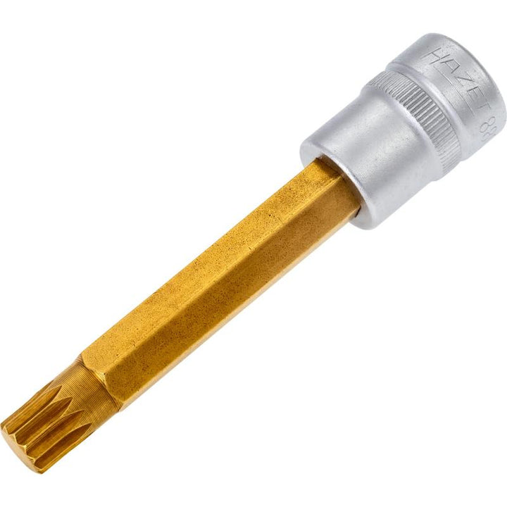 Hazet 8808LG-10 Screwdriver Socket 10mm (3/8") Square Drive, XZN M10