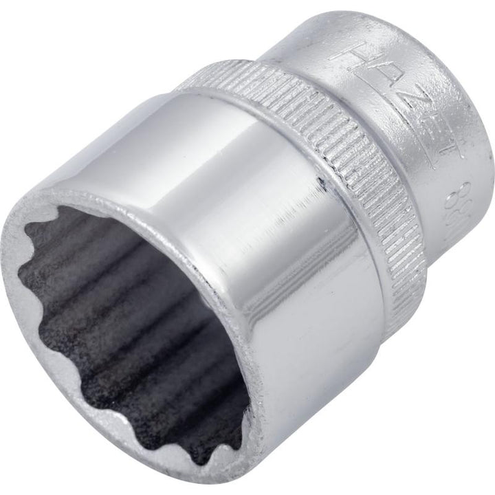 Hazet 880AZ-25/32 Socket, 10mm (3/8") Square Drive, 12-Point, 25/32"