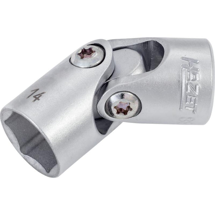 Hazet 880G-14 Universal Joint Socket, 10mm (3/8") Square Drive, 14mm Hex