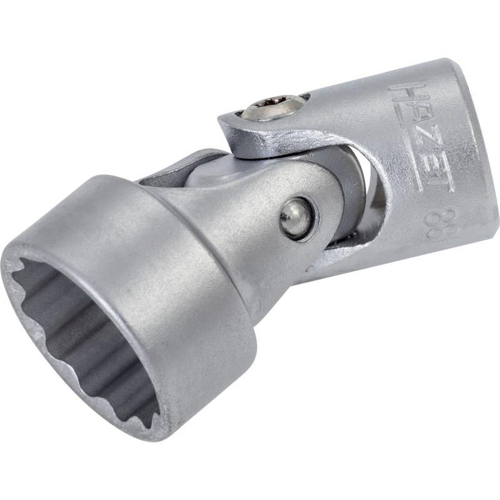 Hazet 880G-Z18 Universal Joint Socket, 10mm (3/8") Square Drive, 12-Point, 18mm