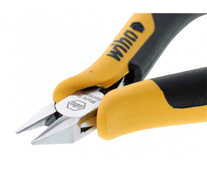 Wiha Tools 32710 Wide Tapered Head Full Flush ESD Precision Cutters