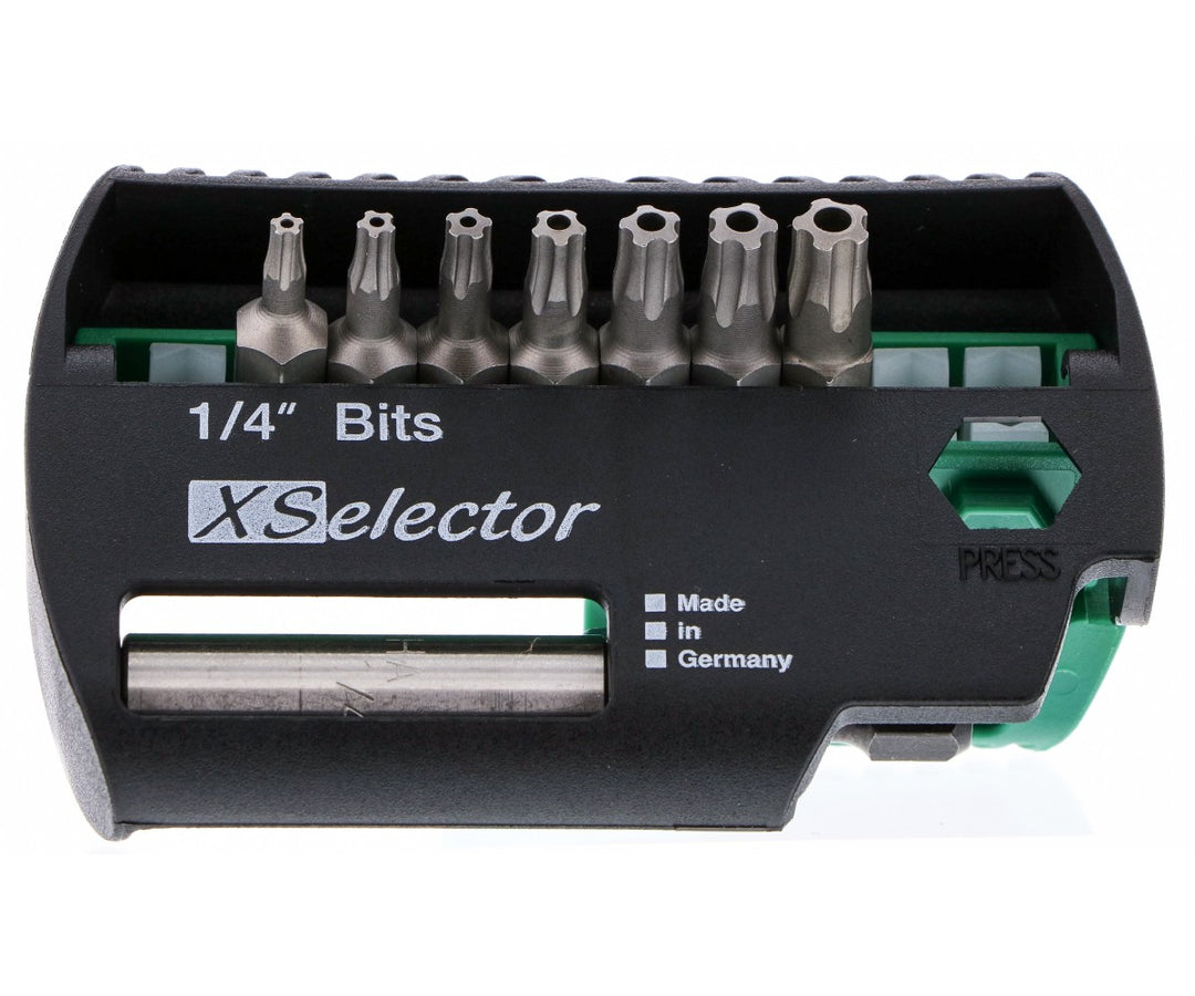 Wiha Tools 79450 8 Piece Security Pentalobe XSelector and Bit Holder Set