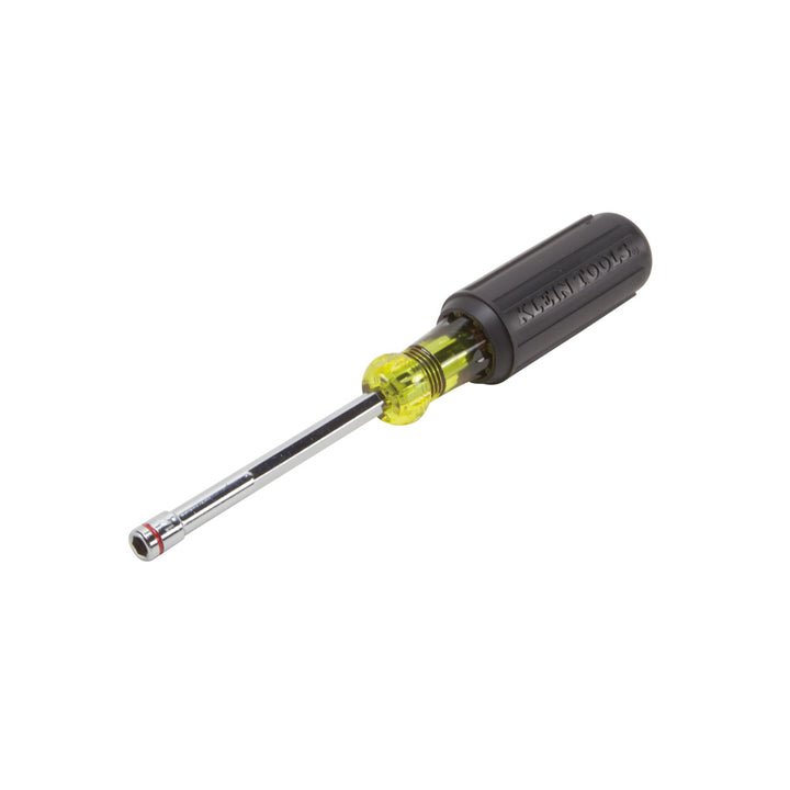 Klein Tools 635-1/4 1/4-Inch Nut Driver, Magnetic Tip, 4-Inch Shaft