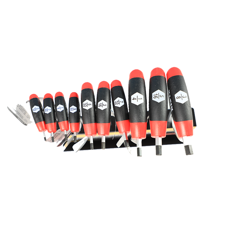 Klein Tools JTH610EB 6-Inch SAE Ball End T-Handle Set with Stand