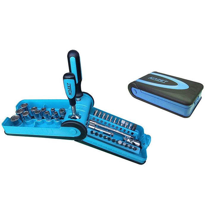 Hazet 856-1 38 Pc 1/4" Socket Set Smart Case