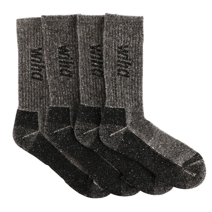 Wiha Tools 91710 Wool Socks Grey One Size (2 Pack)