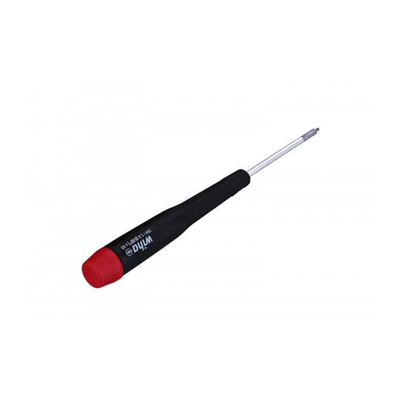 Wiha Tools 96413 Precision Ball End Hex Screwdriver 1.35mm (.050") x 40mm