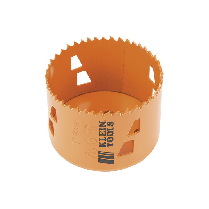 Klein Tools 31948 Bi-Metal Hole Saw, 3-Inch