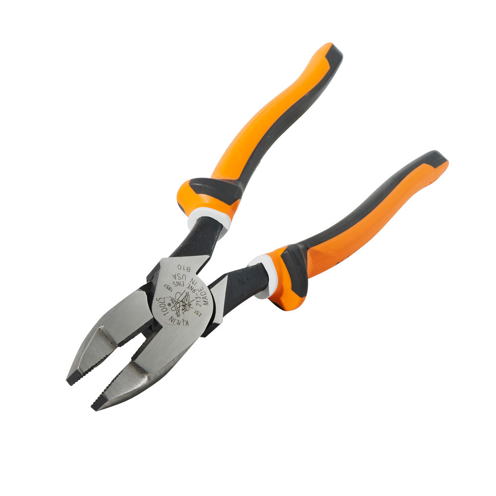 Klein Tools 2139NEEINS Side Cutting Pliers, Slim Handle, 9-Inch