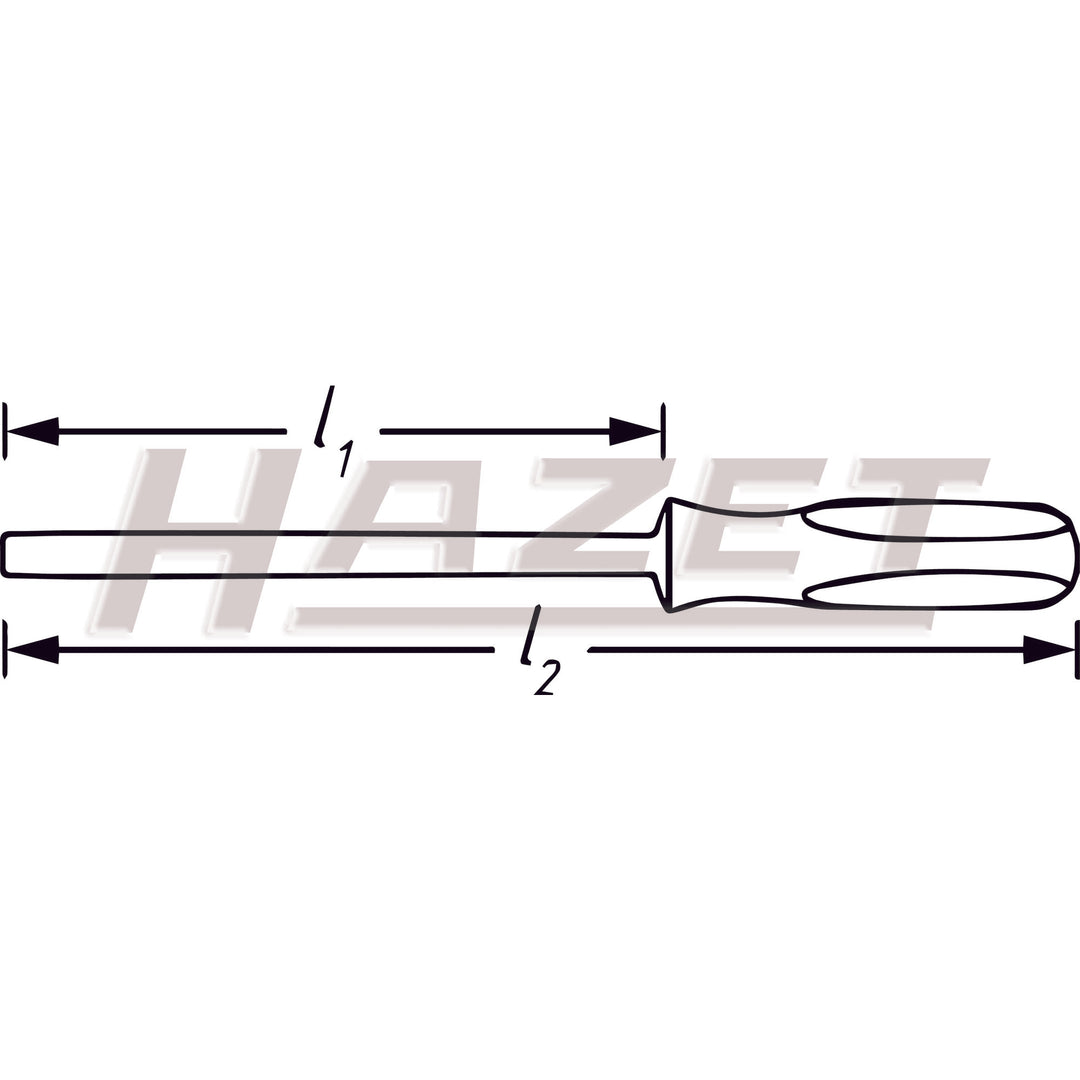 Hazet 839-1 Slot 0.5 x 2.8 150mm Voltmeter
