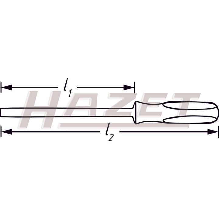 Hazet 803LG-T20 TORX® T20 343mm Trinamic Screwdriver