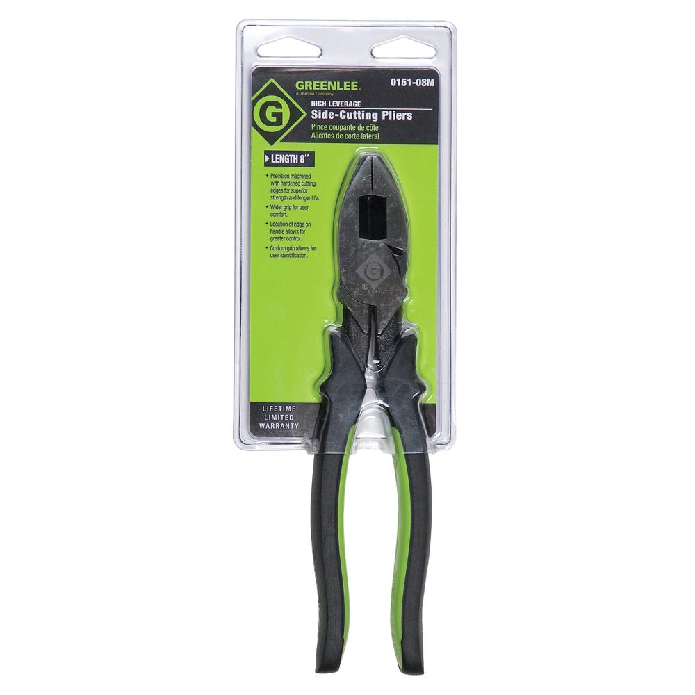 Greenlee 0151-08M High Leverage Side-Cutting Pliers