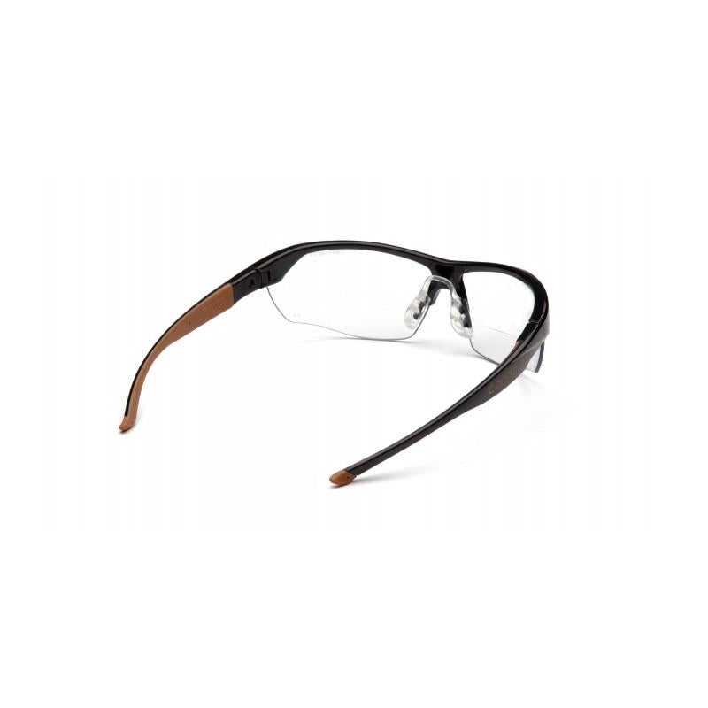 Carhartt CHB1110DT Braswell Clear Anti-Fog Lens with Black Frame