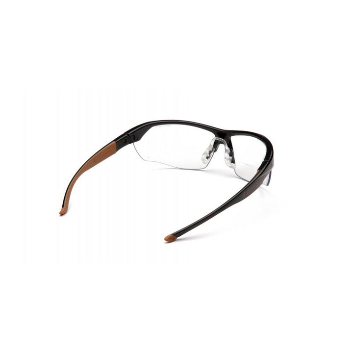 Carhartt CHB1110DT Braswell Clear Anti-Fog Lens with Black Frame
