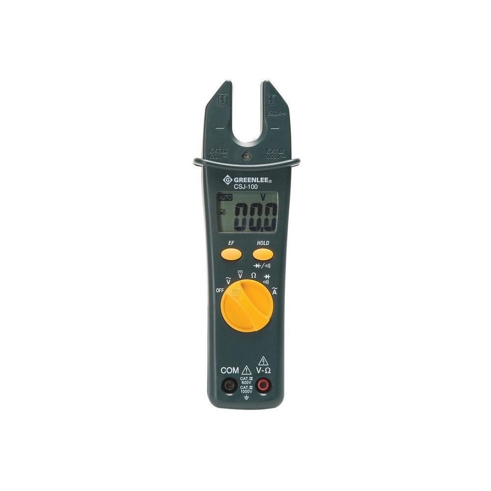 Greenlee CSJ-100 Clamp Meter, Open Jaw