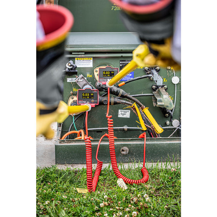 Greenlee DDPM-40/K01 Double Vision® Dual Display Wireless Phasing Meter 5V-43kV, OH Kit 1