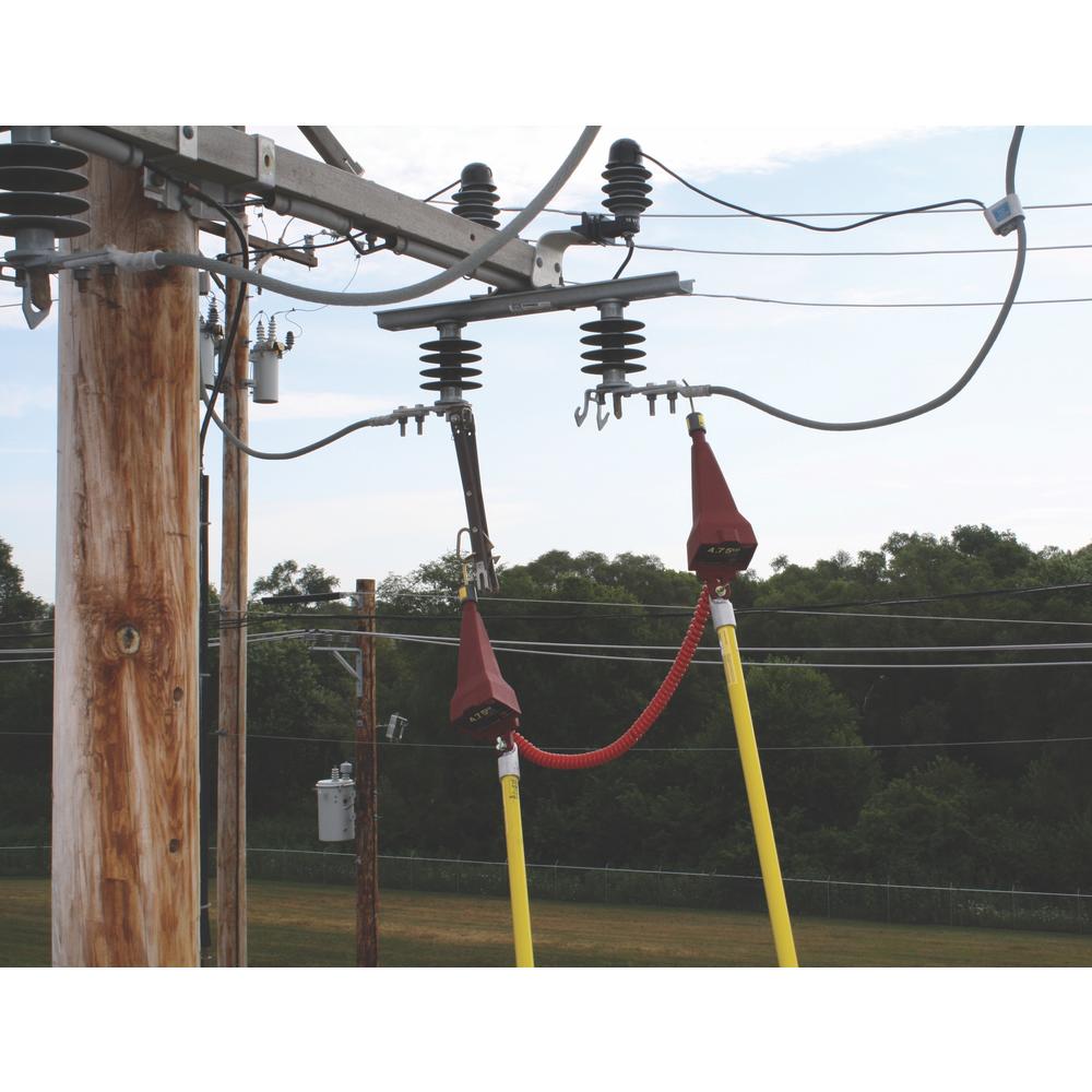 Greenlee DDVM-40/K02 Double Vision® Dual Display Voltmeter/Phasing Set 5V-40kV, OH/UG Kit 1