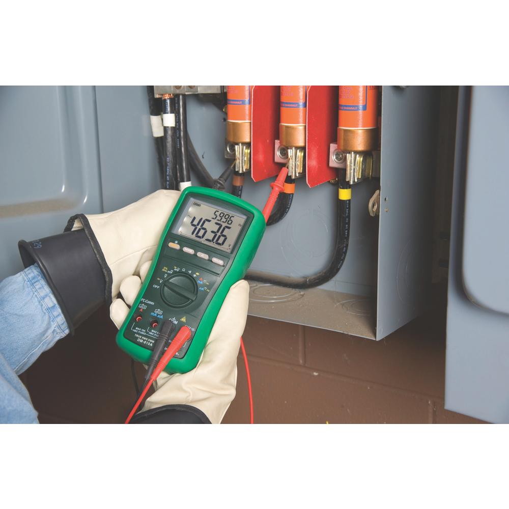 Greenlee DM-810A Digital Multimeter, TRMS, AC/DC, CAP