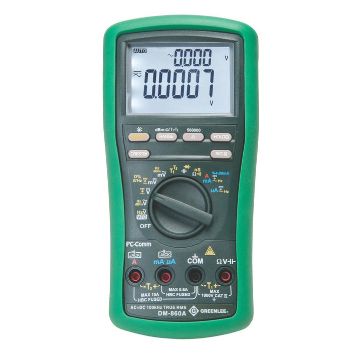 Greenlee DM-860A Digital Multimeter, 500K Counts