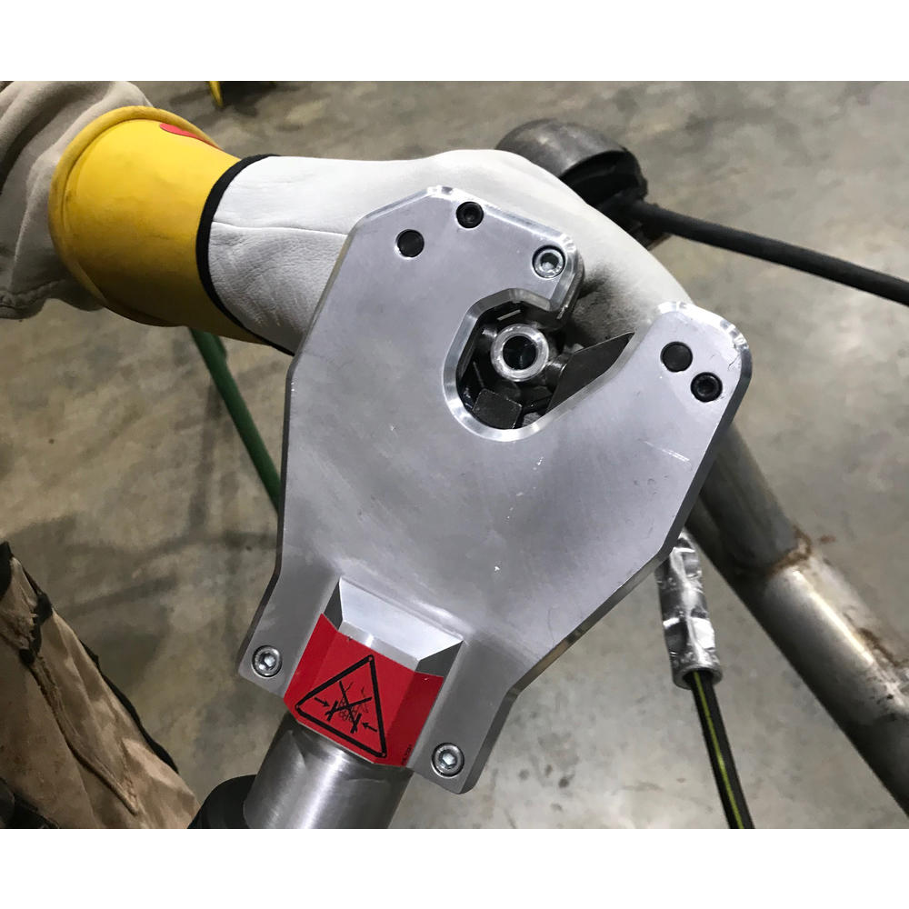 Greenlee EK6FTILX22 6 Ton Crimper Quad Flip Top Inline, Li-Ion, STD, 230V