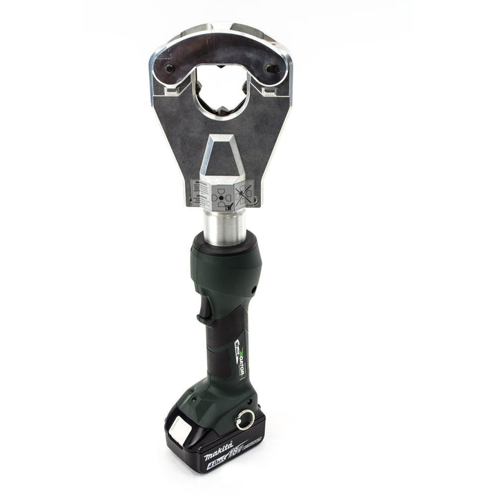 Greenlee EK6FTILX11 6 Ton Crimper, Quad Flip Top Inline Li-Ion, Standard, 120V