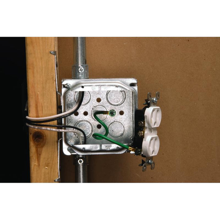 Ideal 30-3496 Sol Wire Grnd Tail-Loop/Grd Scrw/Stripd, 1,000/Box