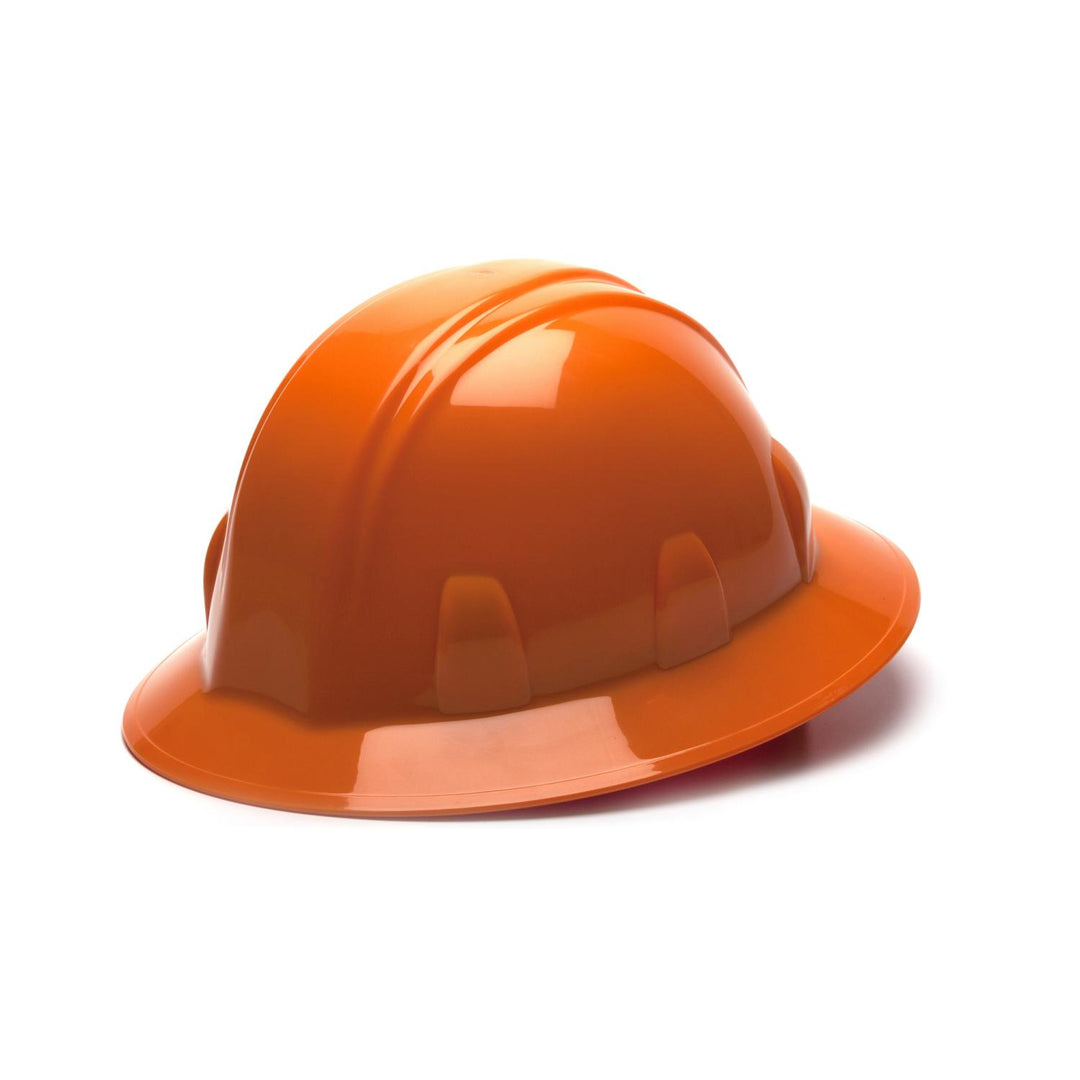 Pyramex HP241 SL Series Full Brim Hard Hat, 4-Point Ratchet Suspension
