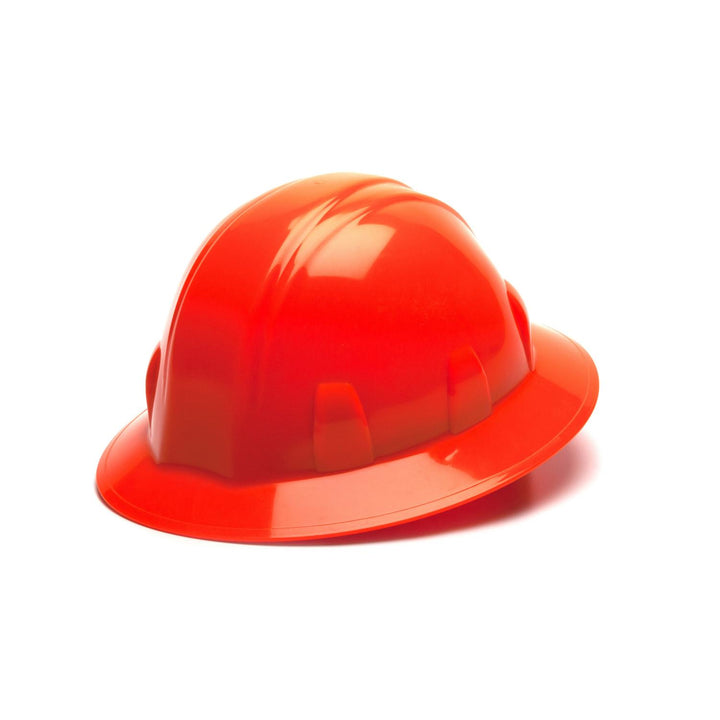 Pyramex HP241 SL Series Full Brim Hard Hat, 4-Point Ratchet Suspension