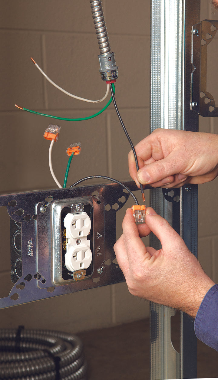 Ideal 30-1039J In-Sure Push-In Wire Conn, 39 3-Port Blue,150/Jar