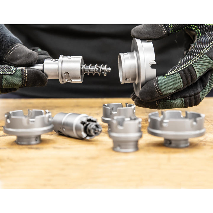 Greenlee 645-2-1/2 Quick-Change Carbide-Tipped Hole Cutter, 2-1/2"