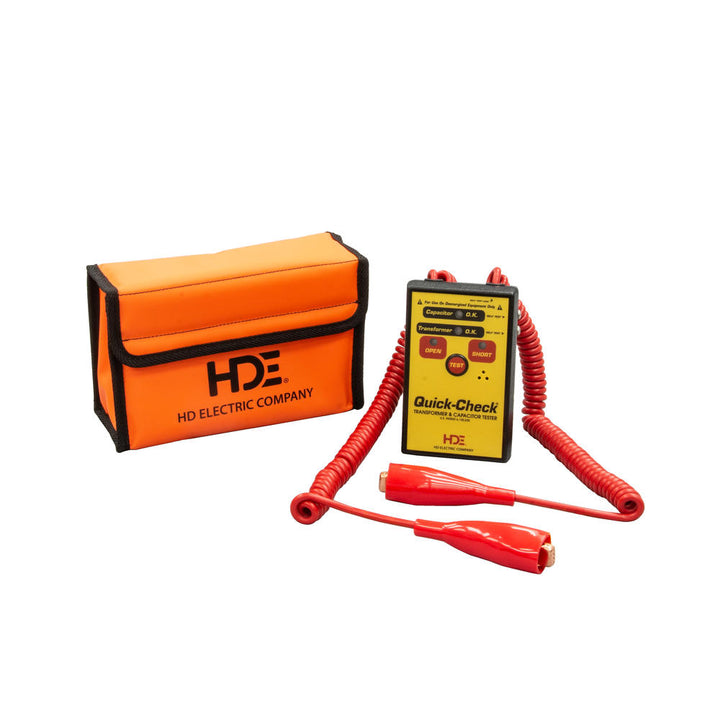 Greenlee QC-MAN-M Quick-Check® Transformer and Capacitor Tester, Manual Self-Test, Magnet