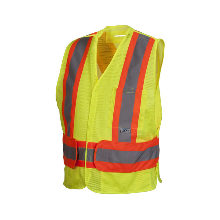 Pyramex RCA27 Type R - Class 2 Hi Vis Lime Safety Vest