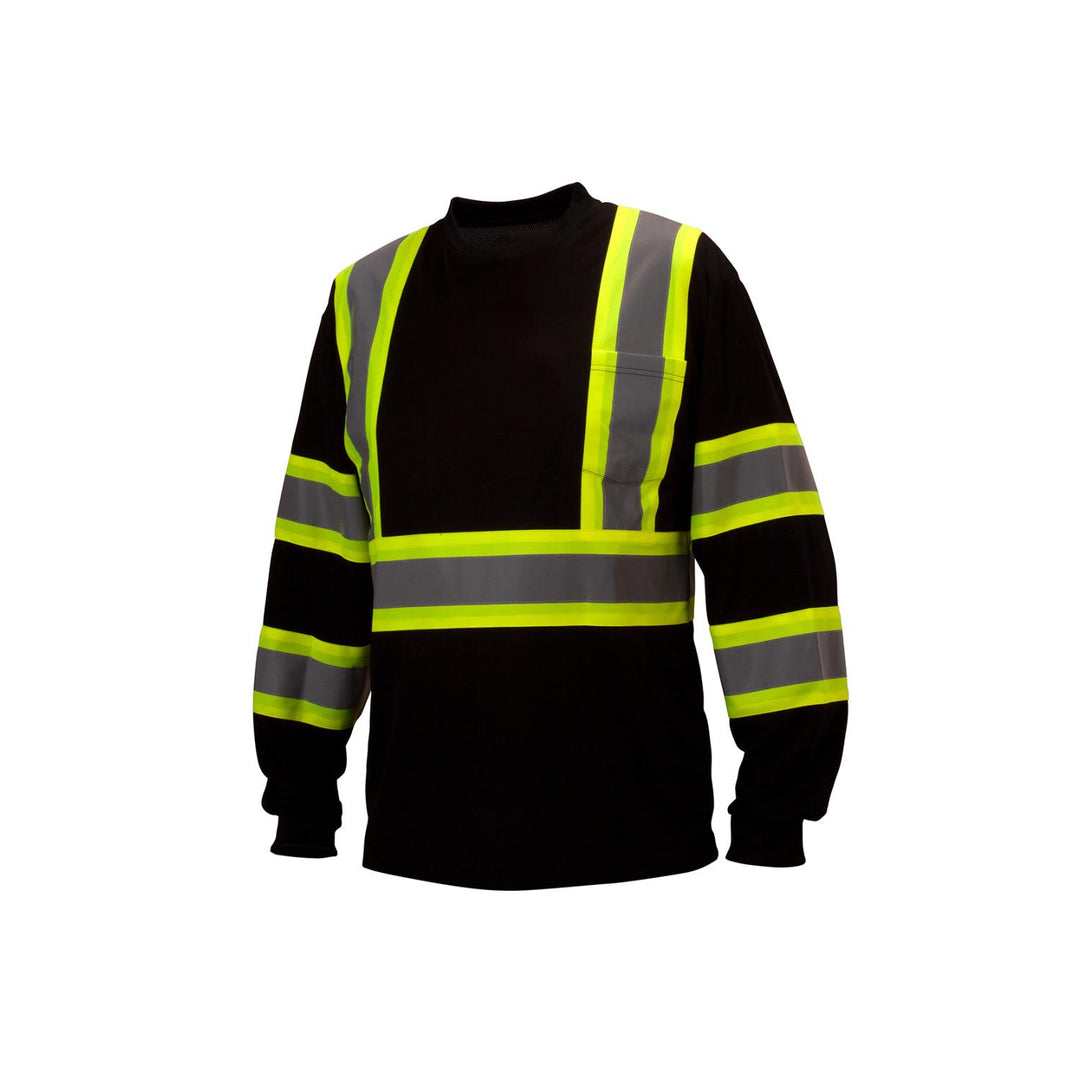 Pyramex RCLTS31 Hi-Vis Long Sleeve Moisture Wicking T-Shirts