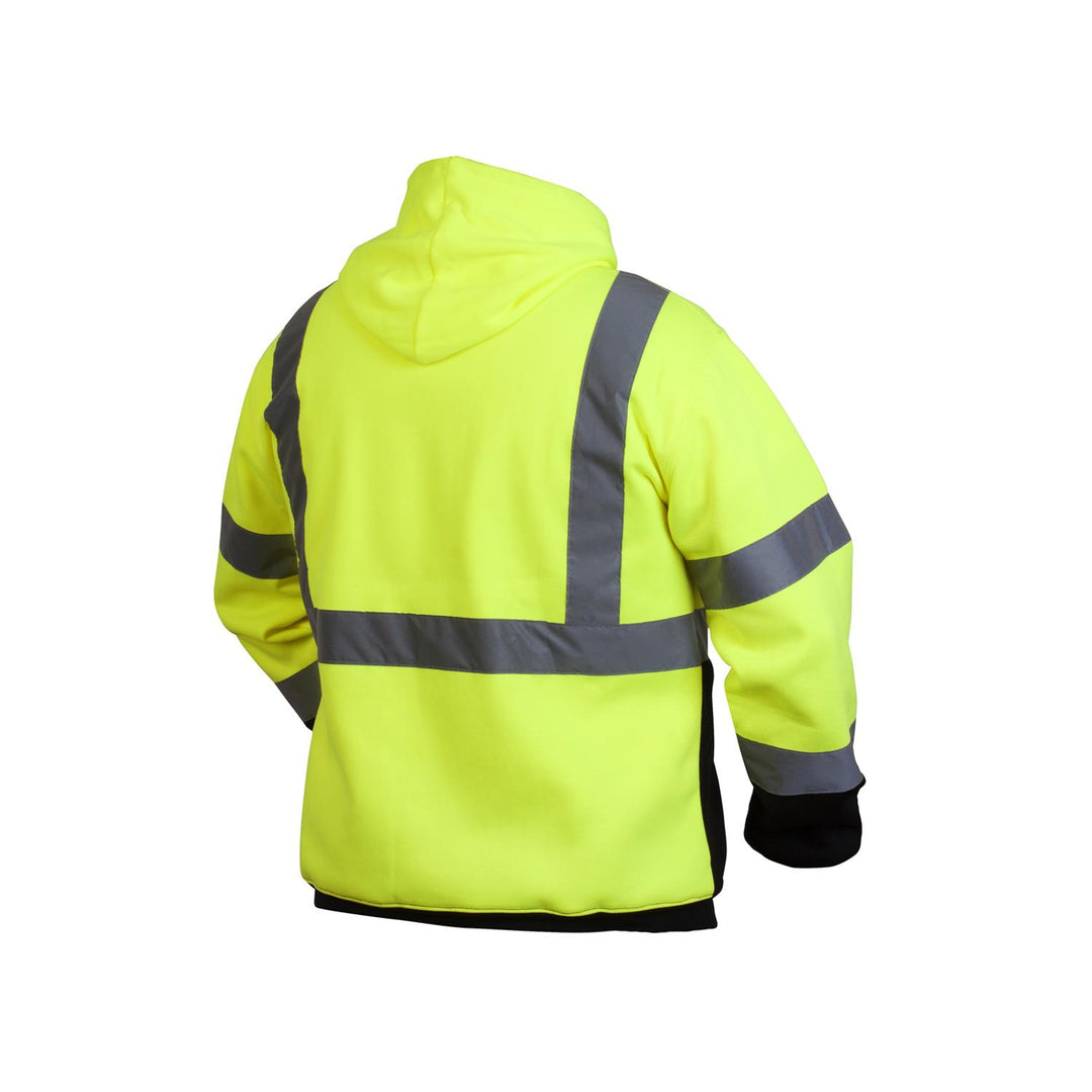 Pyramex RSSH3210 Type R - Class 3 Hi-Vis Lime Sweatshirt