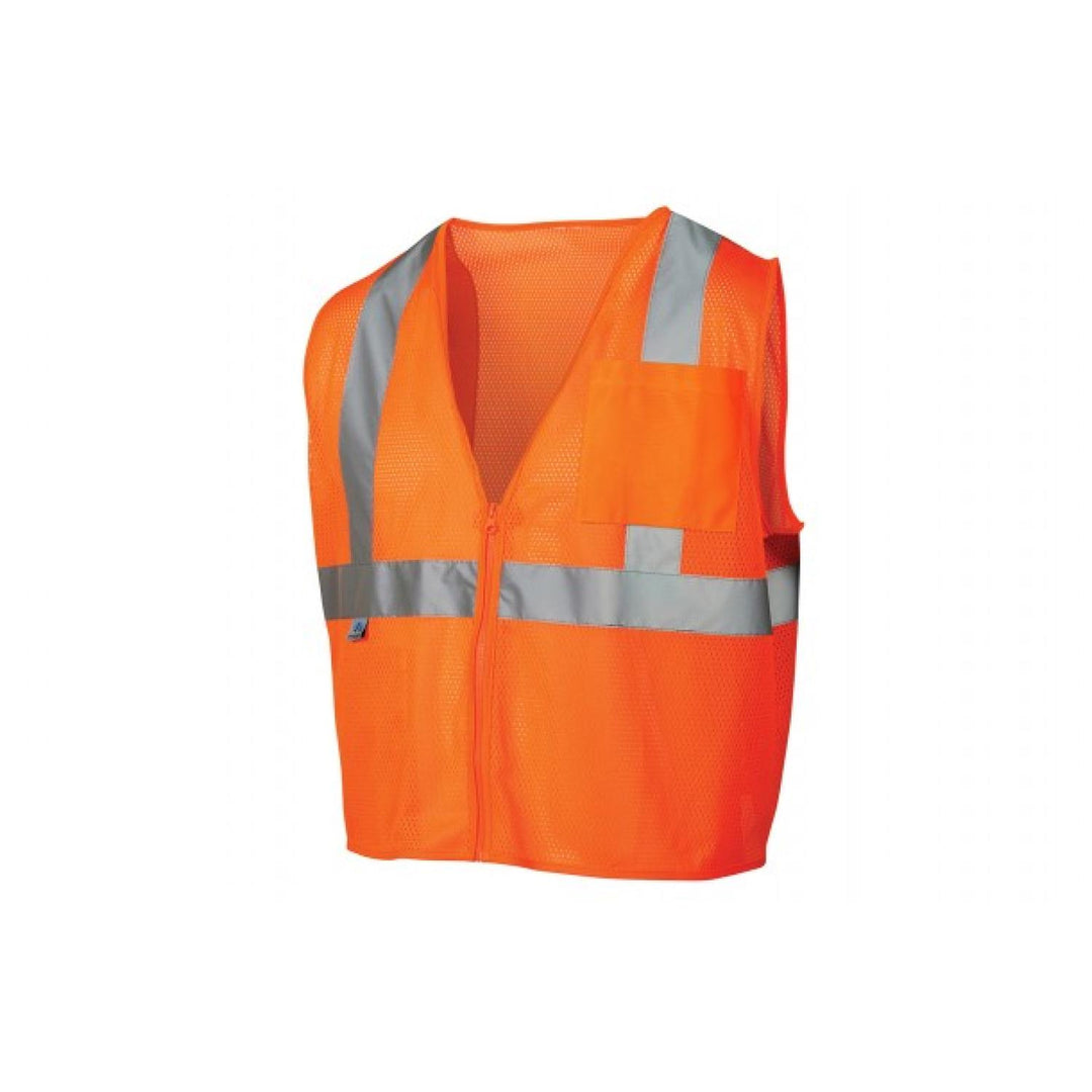 Pyramex Type R - Class 2 Non FR Self Extinguishing Hi-Vis Safety Vest