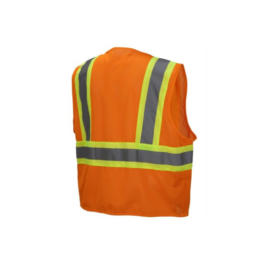 Pyramex Type R - Class 2 Non FR Self Extinguishing Hi-Vis Safety Vest