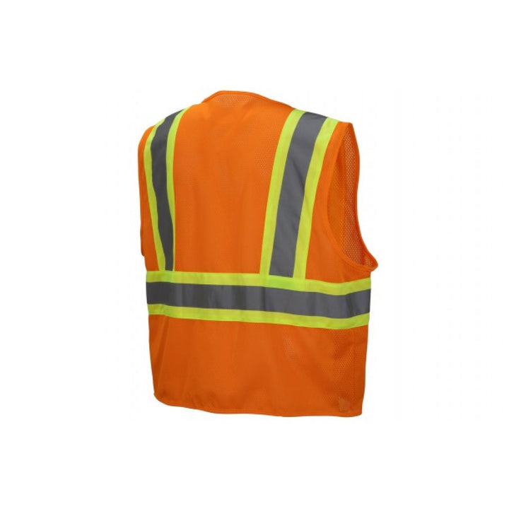 Pyramex Type R - Class 2 Non FR Self Extinguishing Hi-Vis Safety Vest