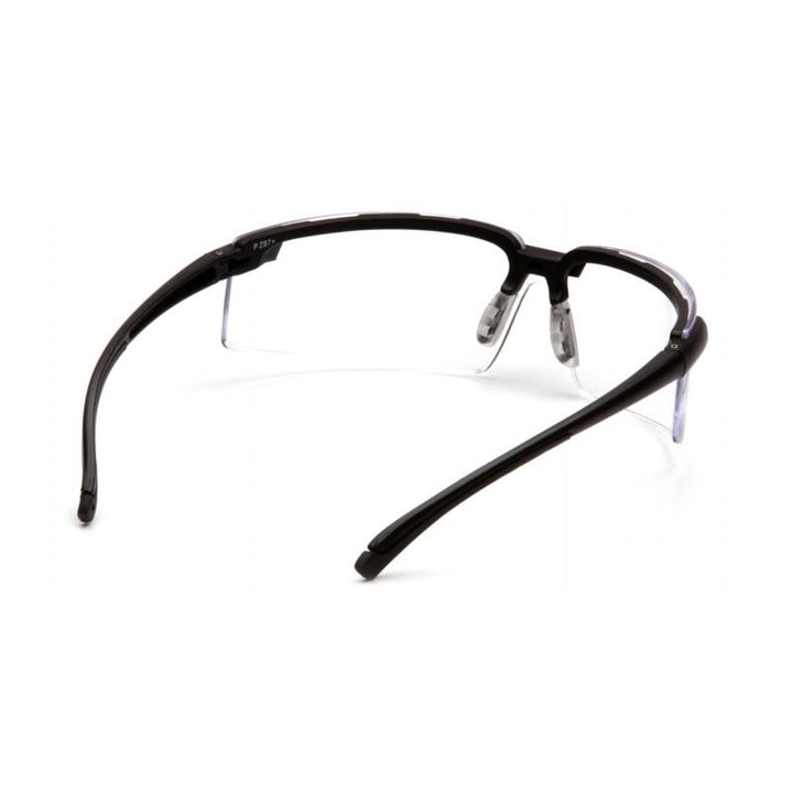 Pyramex SB6110ST Clear Anti-Fog Lens with Black Frame