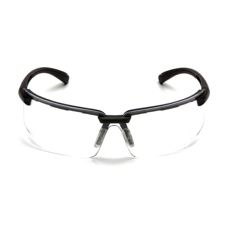 Pyramex SB6110ST Clear Anti-Fog Lens with Black Frame