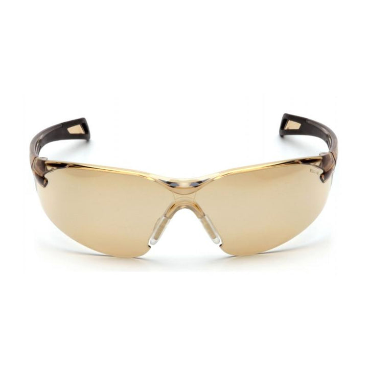 Pyramex SB7138S PMXSLIM Sandstone Bronze Lens with Black Temples