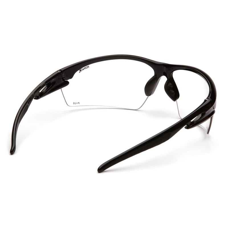 Pyramex SB8110DT Clear Anti-Fog Lens with Black Frame