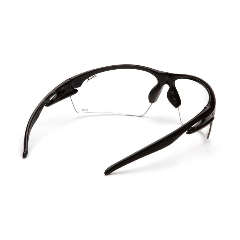 Pyramex SB8110D Ionix Clear Lens and Black Frame